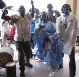 Mayor's drummers