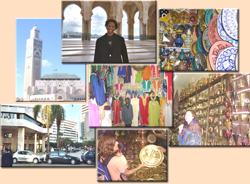 Casablanca collage